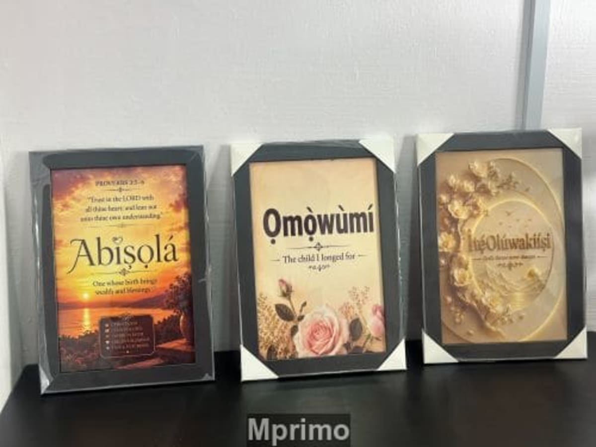 Custom Name Wall Art