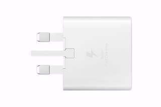Samsung 25W Super Fast Charger with USB-C Cable – White (UK Plug)
