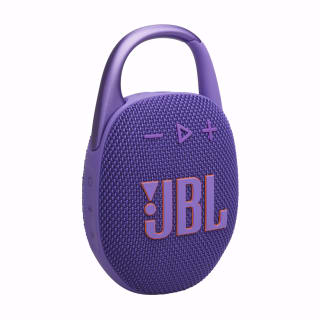 JBL Clip 5 Portable Bluetooth Speaker – Purple