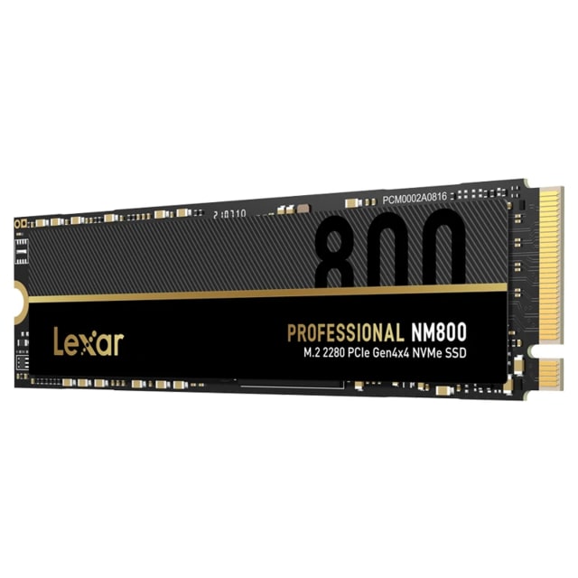 Lexar NM800 1TB PCIe 4.0 NVMe SSD, PS5 compatible (heatsink not included)